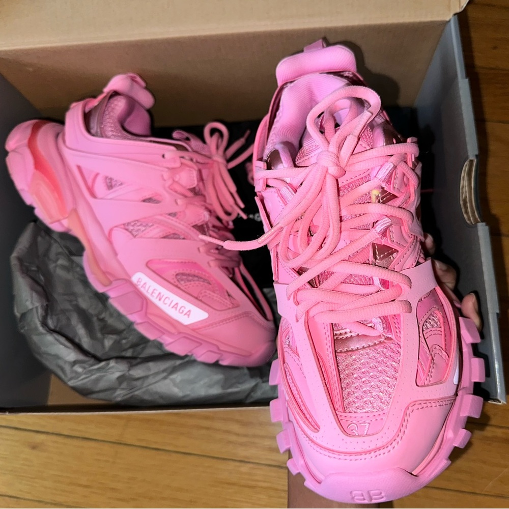 Pink Balenciaga Sneakers